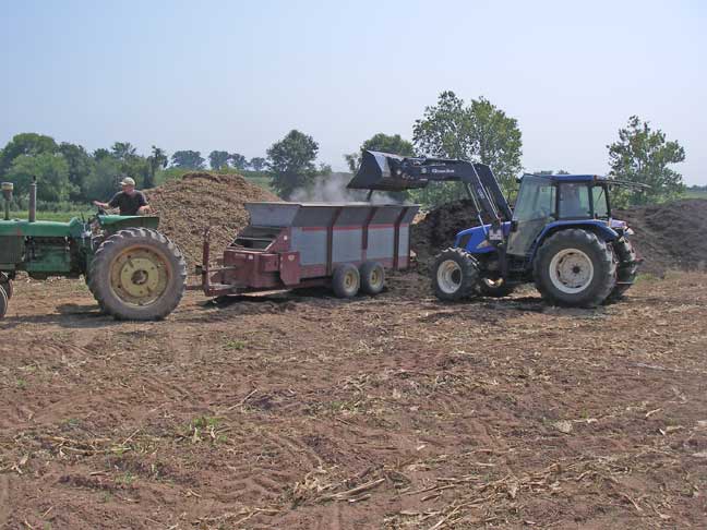 loading the Spreader